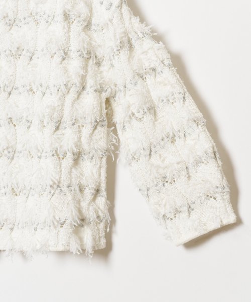 カットジャカードバルーンプルオーバー 