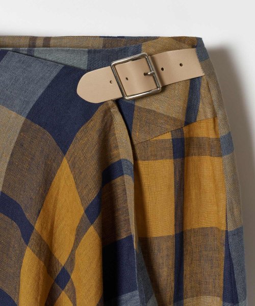 【ONeil of Dublin/オニールオブダブリン】アシンメトリーキルトスカート オブ