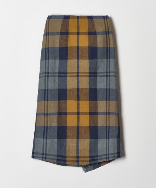 【ONeil of Dublin/オニールオブダブリン】アシンメトリーキルトスカート オブ