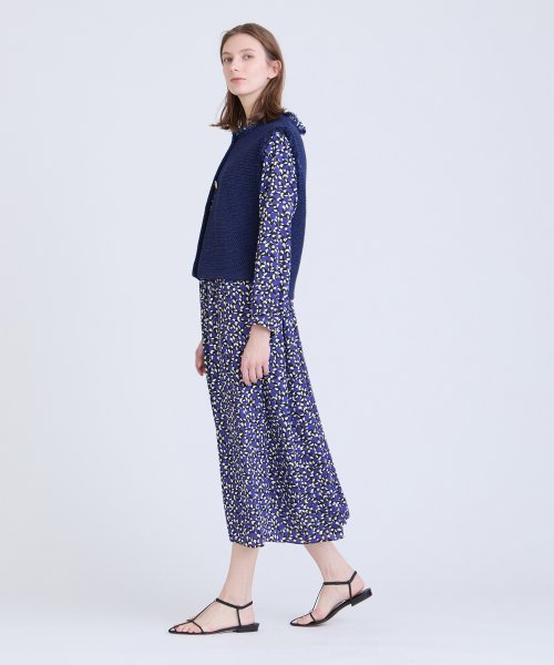 ツイードフリンジジレ 