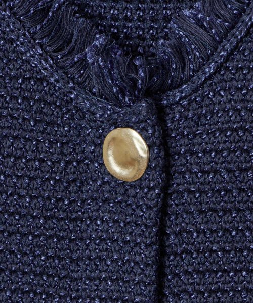 ツイードフリンジジレ 