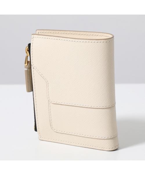 MARNI 二つ折り財布 PFMO0054U0 LV520 スモール ミニ財布 LV520 MARNI 二つ折り財布 PFMO0054U0 スモール