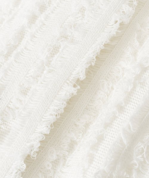 フリンジカーディガン 