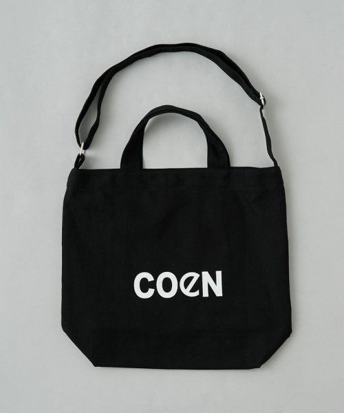 coen(coen)/HeM（ヘム）別注2WAYロゴトートバッグ/img08