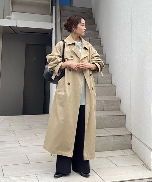  【新色登場】とろみツイルスラックスイージーパンツ
