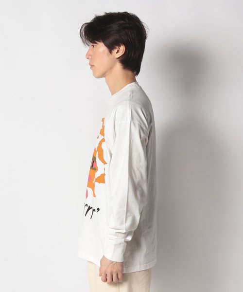 LEVI’S OUTLET(リーバイスアウトレット)/LEVI'S(R) SKATE グラフィック 長袖Tシャツ ホワイト GRRRRR ORANGE/img01