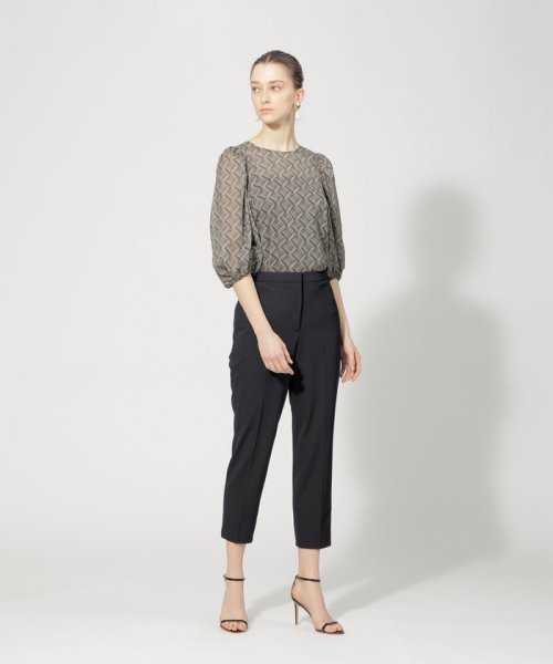 【Precious 2024年5月号掲載】クリーンストレッチ テーパードパンツ  TM2773543212(21450円)