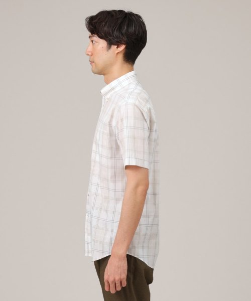 TAKEO KIKUCHI(タケオキクチ)/コットン セルロース チェック 半袖シャツ/img14