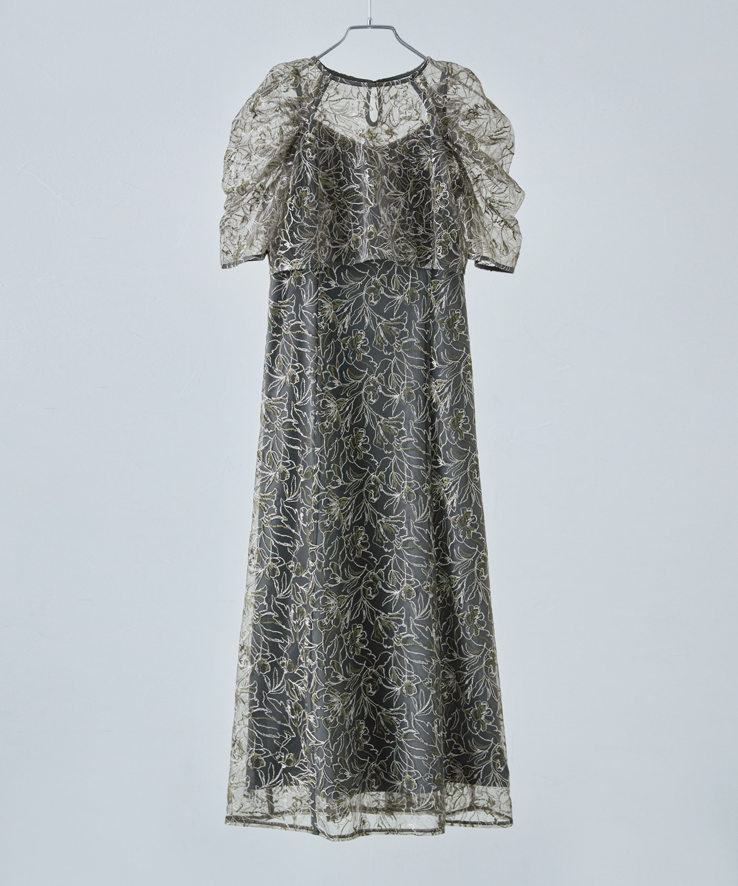 etoll. エトル 刺繍レースレイヤードドレス ワンピース ワンピ ドレス