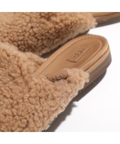 新品 JIL SANDER ムートン ファー ミュール 乳臭い ブラウン 39