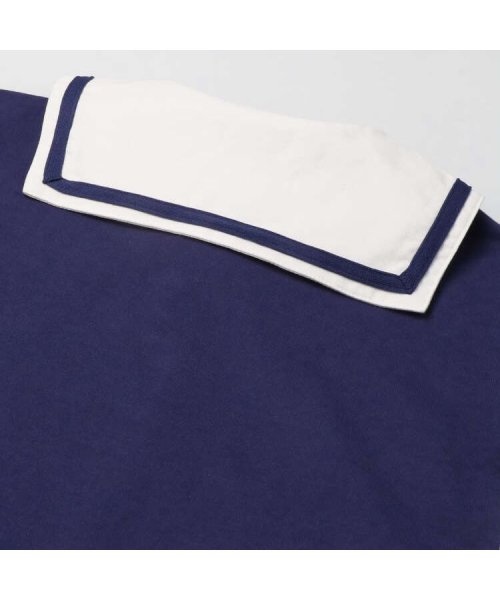 moujonjon(ムージョンジョン)/【子供服】 moujonjon (ムージョンジョン) セーラーカラー半袖Tシャツ 80cm～140cm M32501/img05