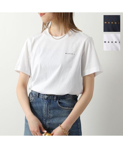 MARNI(マルニ)/MARNI Tシャツ HUMU0198X1 UTCZ57 半袖 刺繍 ちびロゴT/img01