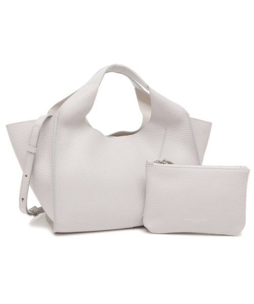 ジャンニキアリーニ トートバッグ ユーフォリア ポーチ付き グレー オフホワイト レディース GIANNI CHIARINI BS9555 RNGDBL 人気・おすすめ｜売れ筋商品・話題商品におすすめ 品質チェック済み 安心配送 本日出荷・最短翌日到着
