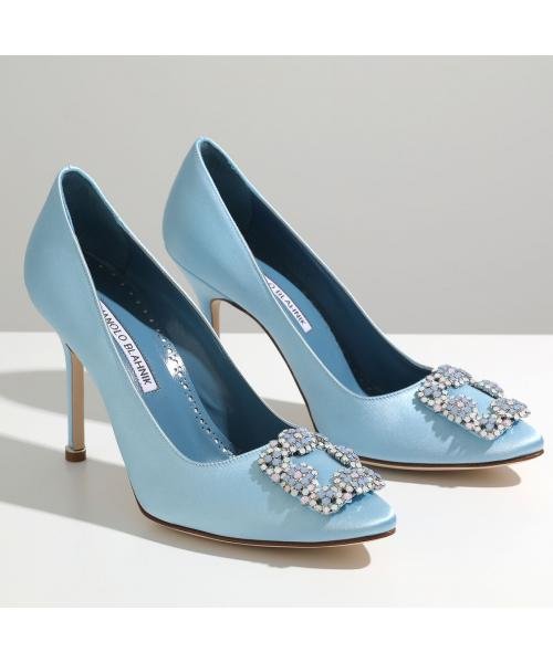 マノロブラニク 低く Manolo Blahnik BALLERIMU リボン