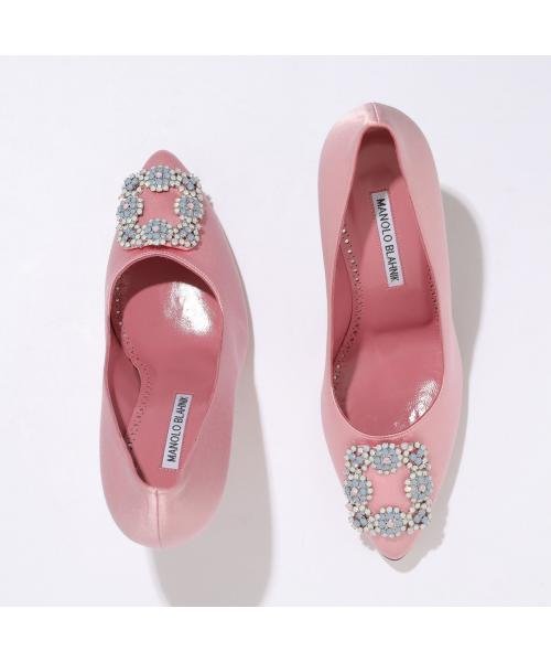 MANOLO BLAHNIK(マノロブラニク)/MANOLO BLAHNIK パンプス HANGISI OPAL SATIN 105 /img12