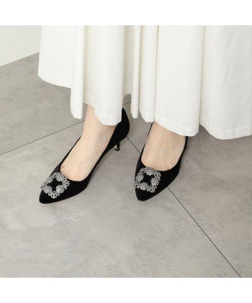 MANOLO BLAHNIK(マノロブラニク)/MANOLO BLAHNIK パンプス HANGISI FMC VELVET 050 /img03