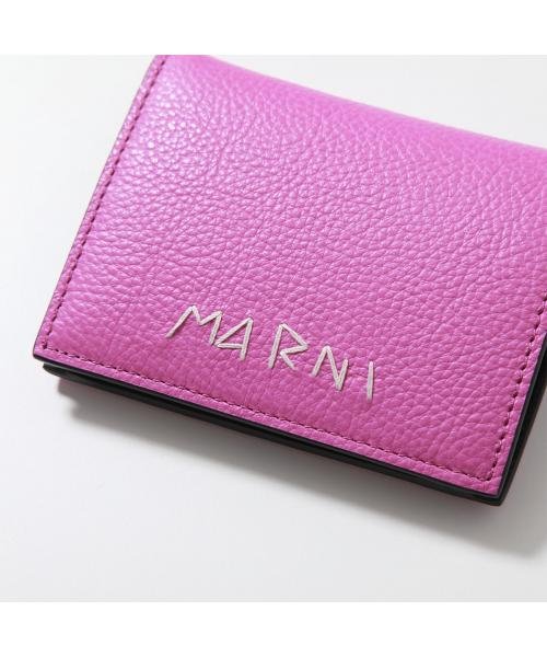 MARNI(マルニ)/MARNI 二つ折り財布 PFMOQ14Q08 P6533 レザー/img08