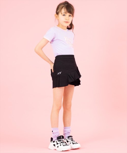 ANAP KIDS(アナップキッズ)/オーロラ ワッペン リンガー Tシャツ/img05