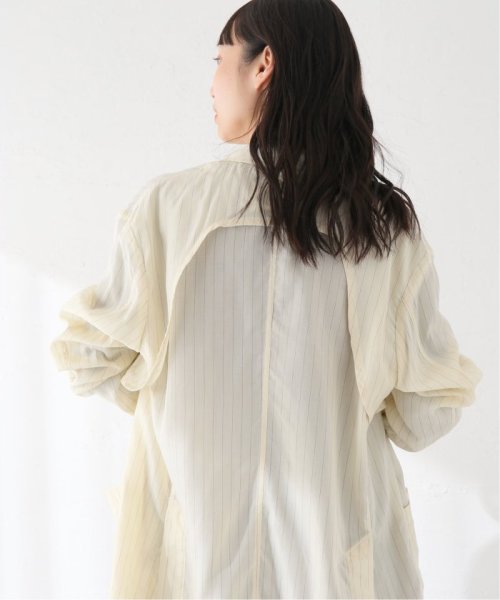 journal standard  L'essage (ジャーナルスタンダード　レサージュ)/【JANE SMITH/ジェーンスミス】WASHED CUPRO STRIPE JK：ジャケット/img07