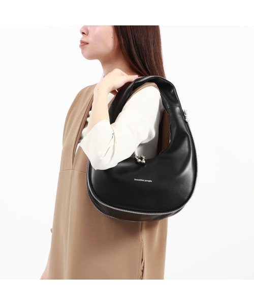 beautiful people(ビューティフルピープル)/ビューティフルピープル ハンドバッグ beautiful people トートバッグ 日本製 mobious bag in cow hide S 611949/img01