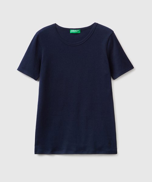 BENETTON (women)(ベネトン（レディース）)/ループロゴクルーネック半袖Tシャツ・カットソー/img26