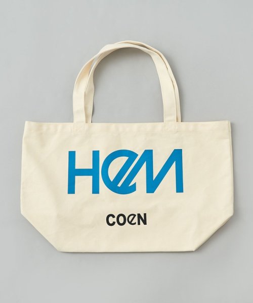 coen(coen)/HeM（ヘム）別注ロゴトートバッグLサイズ/img08