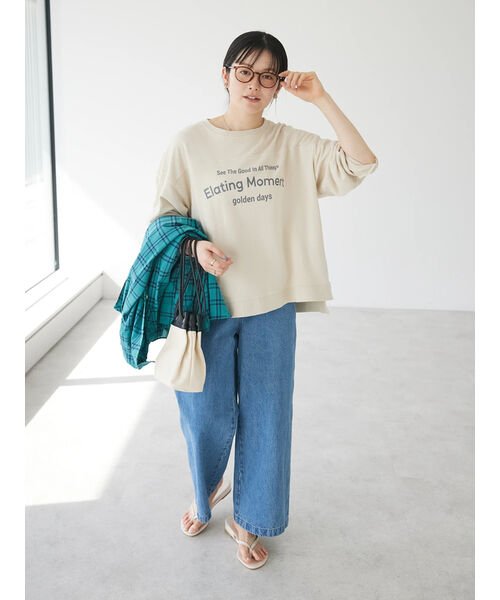 CRAFT STANDARD BOUTIQUE(クラフトスタンダードブティック)/ミニ裏毛パウダー加工PT P/O L/S/img26