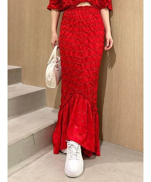 ランダムシャーリングスカート 予めご了承ください