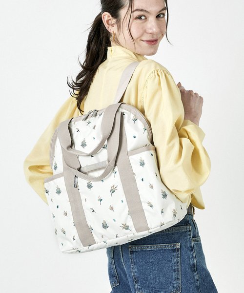 LeSportsac(LeSportsac)/DOUBLE TROUBLE BACKPACKミモザフローラル/img07