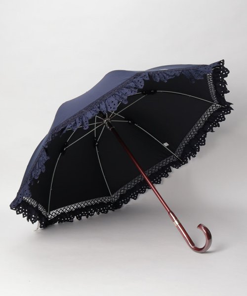 POLO RALPH LAUREN(umbrella)(ポロラルフローレン（傘）)/晴雨兼用日傘　エンブフリル/img02