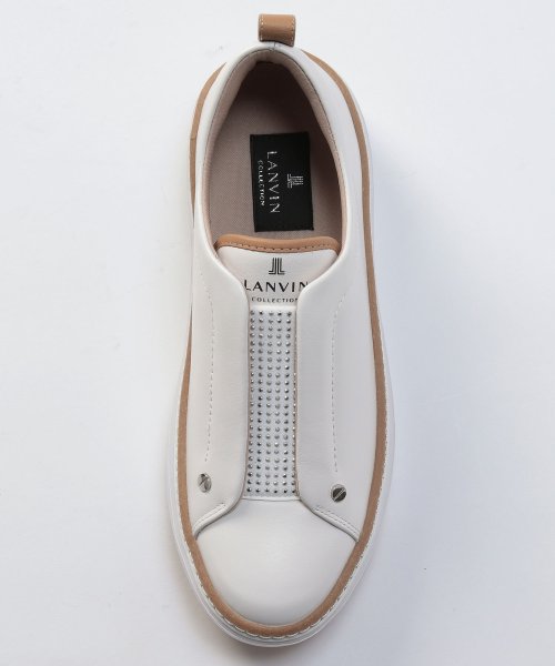 スタッズスリッポンスニーカー 