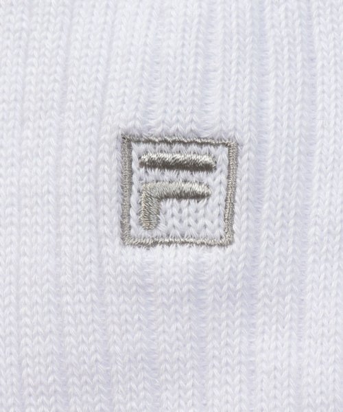 FILA socks Mens(フィラ　ソックス　メンズ)/Fボックスロゴ カラーソックス  メンズ/img01