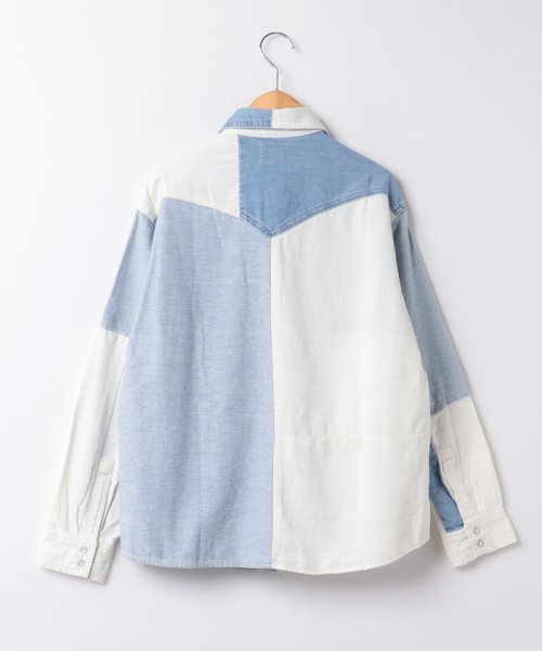 LEVI’S OUTLET(リーバイスアウトレット)/DONOVAN WESTERN SHIRT PATCHWORK BLANKET/img01