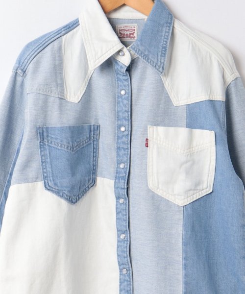 LEVI’S OUTLET(リーバイスアウトレット)/DONOVAN WESTERN SHIRT PATCHWORK BLANKET/img02