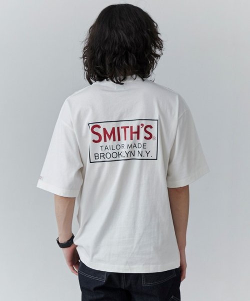 coen(coen)/SMITH’S（スミス）別注ロゴプリントポケットTシャツ/img02