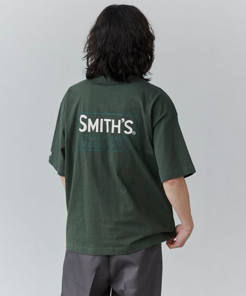 coen(coen)/SMITH’S（スミス）別注ロゴプリントポケットTシャツ/img12