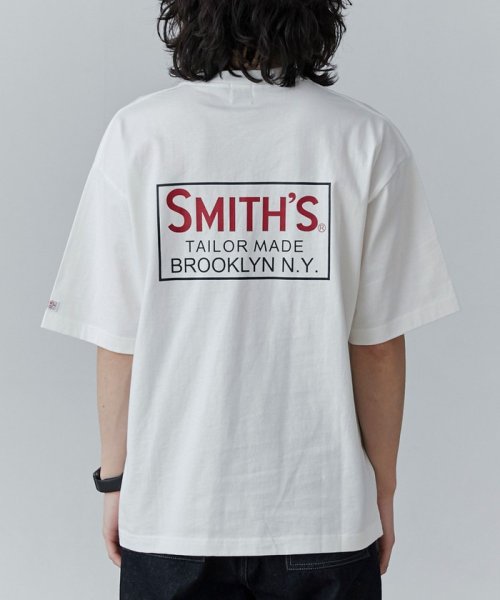 coen(coen)/SMITH’S（スミス）別注ロゴプリントポケットTシャツ/img16