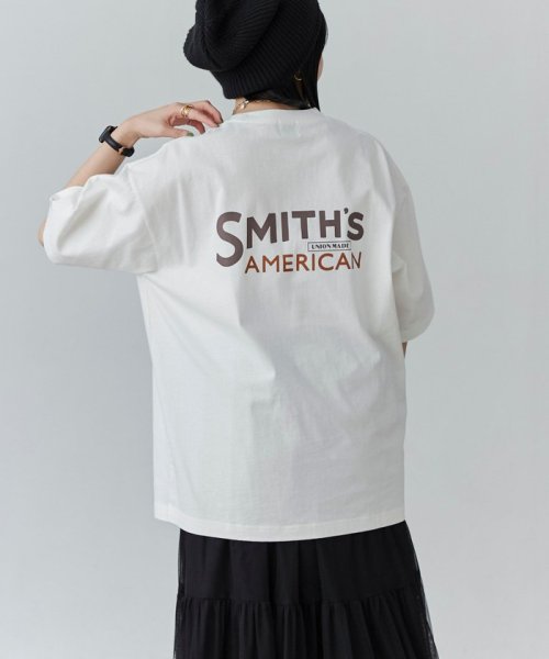 coen(coen)/SMITH’S（スミス）別注ロゴプリントTシャツ/img06