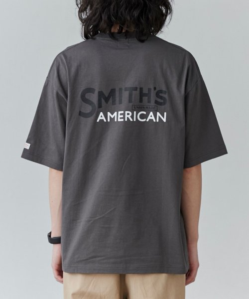 coen(coen)/SMITH’S（スミス）別注ロゴプリントTシャツ/img22