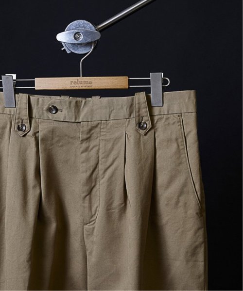 【MICROTEX / マイクロテックス】2プリーツスラックス MICROTEX マイクロテックス