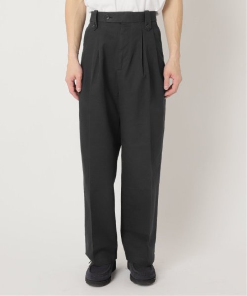 【MICROTEX / マイクロテックス】2プリーツスラックス MICROTEX マイクロテックス