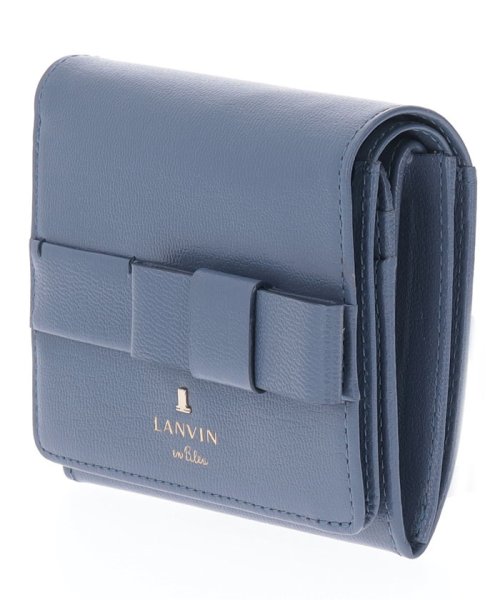 LANVIN en Bleu(BAG)(ランバンオンブルー（バッグ）)/シャリテ 内BOX二つ折り財布/img01