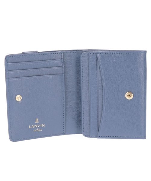 LANVIN en Bleu(BAG)(ランバンオンブルー（バッグ）)/シャリテ 内BOX二つ折り財布/img03