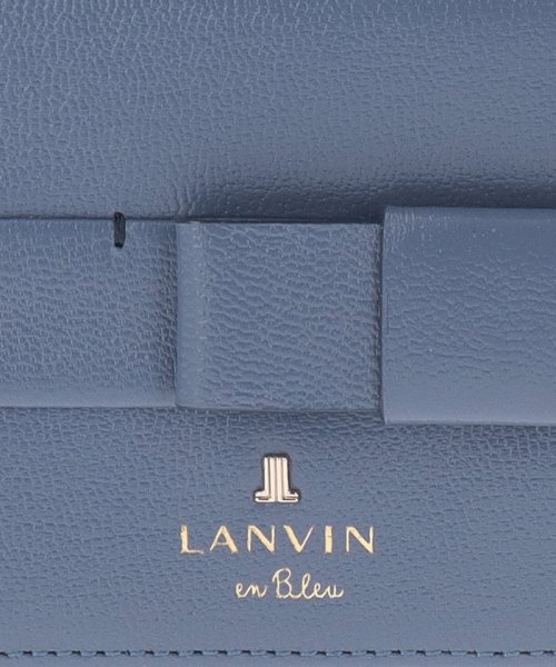 LANVIN en Bleu(BAG)(ランバンオンブルー（バッグ）)/シャリテ 内BOX二つ折り財布/img06