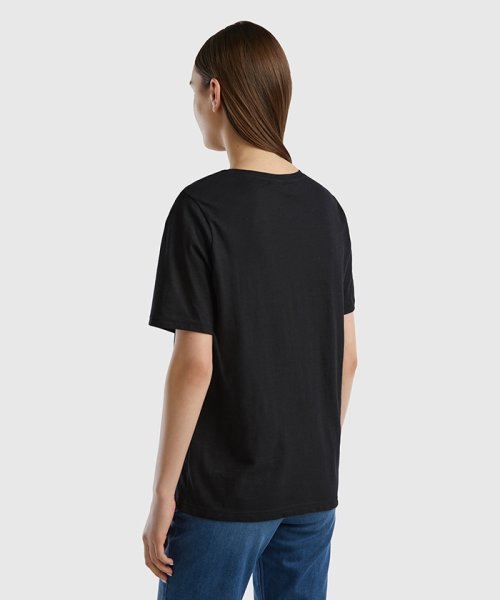 BENETTON (women)(ベネトン（レディース）)/クルーネック半袖Tシャツ・カットソー/img01