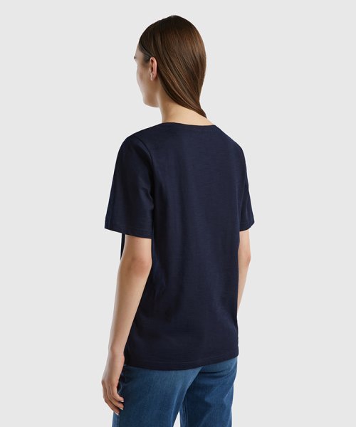 BENETTON (women)(ベネトン（レディース）)/Vネック半袖Tシャツ・カットソー/img17