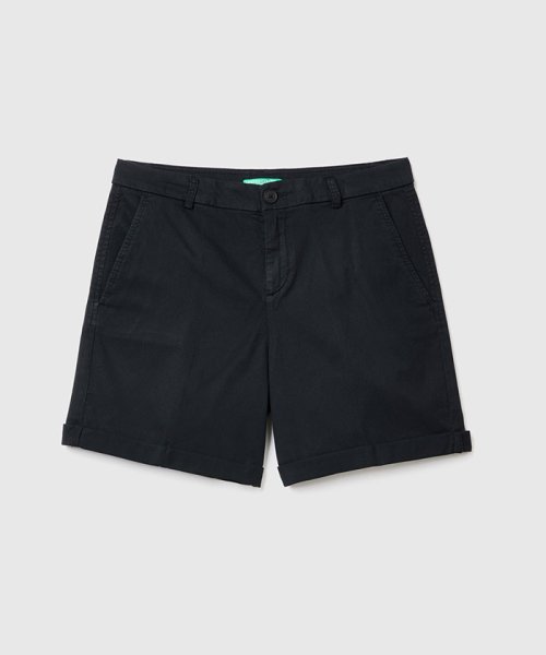 BENETTON (women)(ベネトン（レディース）)/コットンロールアップショートパンツ/img04