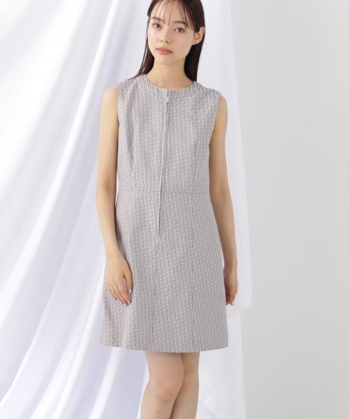 JILL by JILL STUART(ジル バイ ジル スチュアート)/モノグラムジャガードミニワンピース/img02