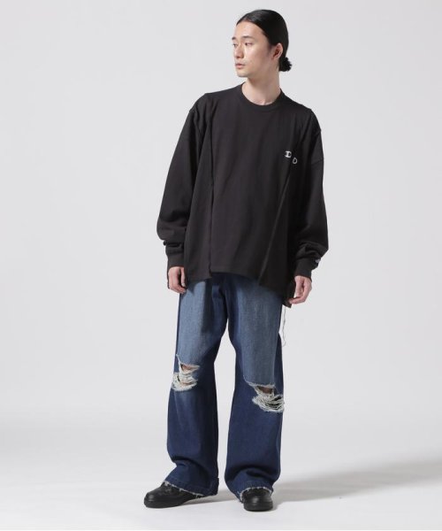 B'2nd(ビーセカンド)/DISCOVERED(ディスカバード) 別注DOCKING WIDE L/S TEE/img01