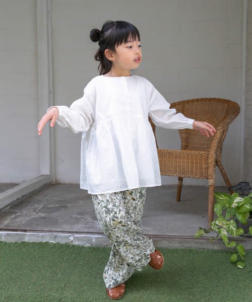 URBAN RESEARCH DOORS（Kids）(アーバンリサーチドアーズ（キッズ）)/『親子リンク』コットンボイル2WAYブラウス(KIDS)/img08